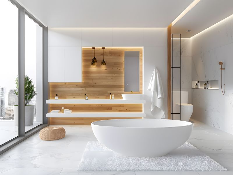Compact Bathroom with Bathtub